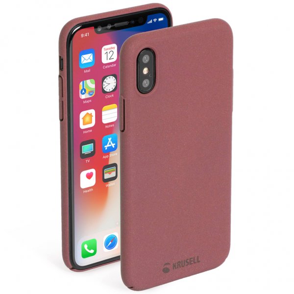 Krusell iPhone X/Xs Cover Sandby Rust