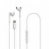 Xqisit Ledningsført Headset (Knap-type) Lightning Hvid