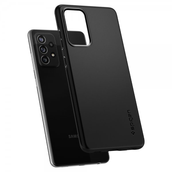 Spigen Samsung Galaxy A72 Cover Thin Fit Sort