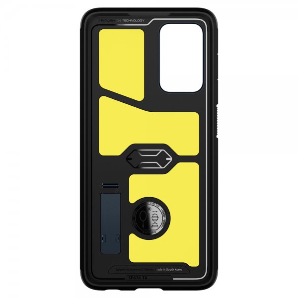 Spigen Samsung Galaxy A72 Cover Tough Armor Metal Slate
