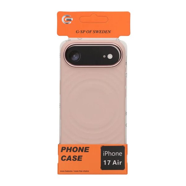 iPhone Air Cover Silikone MagSafe Rosa