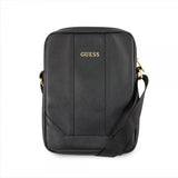 Guess Taske Saffiano Tablet Bag 10 tommer Sort