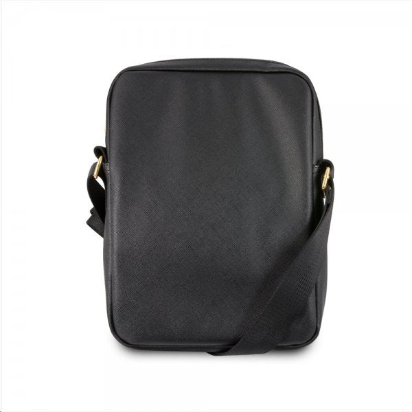 Guess Taske Saffiano Tablet Bag 10 tommer Sort
