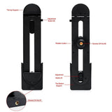 Gear Holder til tablet Fotostativ 1/4" Stativgevind