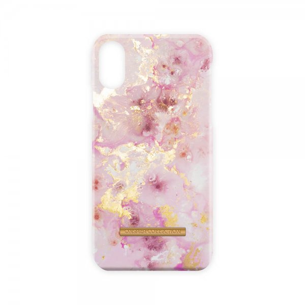 Onsala iPhone Xr Cover Fashion Edition Rosaguld Marmor