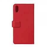 Onsala iPhone Xs Max Etui Fashion Edition Aftageligt Cover Saffiano Rød