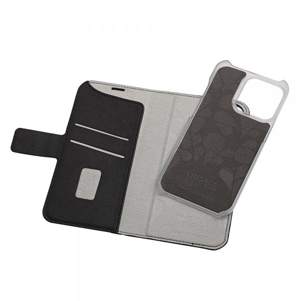 Onsala iPhone 13 Pro Etui Fashion Edition Aftagelig Skal Midnight Black