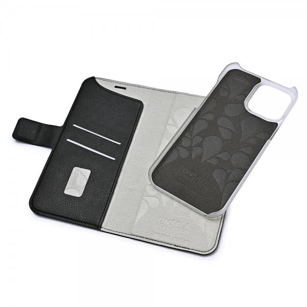 Onsala iPhone 15 Pro Cover MagSeries Aftageligt Cover Sort