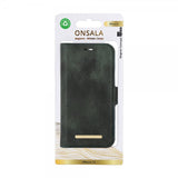 Onsala iPhone 15 Etui MagSeries Aftageligt Cover Grøn