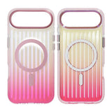 iPhone Air Cover Bølget MagSafe Pink