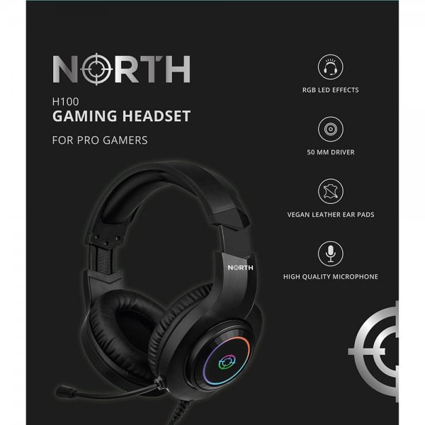 North Gaming Headset H100 RGB