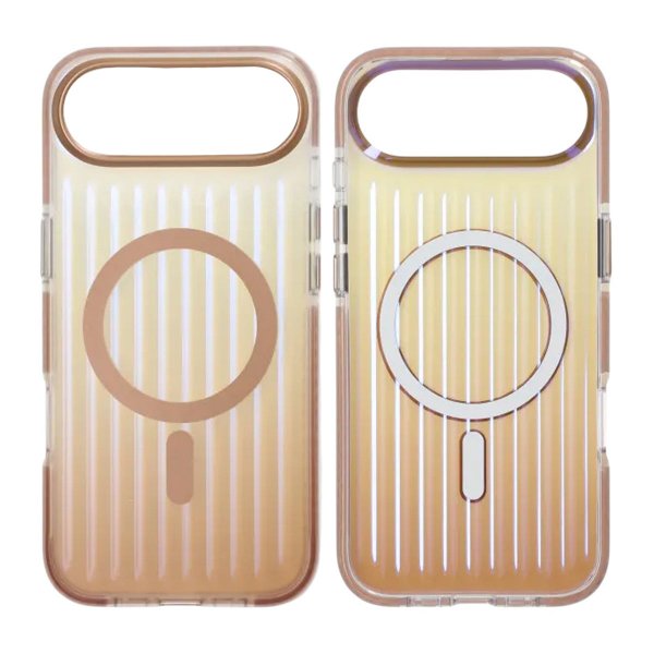 iPhone Air Cover Bølget MagSafe Guld