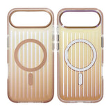 iPhone Air Cover Bølget MagSafe Guld