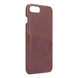 Onsala iPhone 6/6S Plus/iPhone 7 Plus/iPhone 8 Plus Cover med et Kortfag Brun