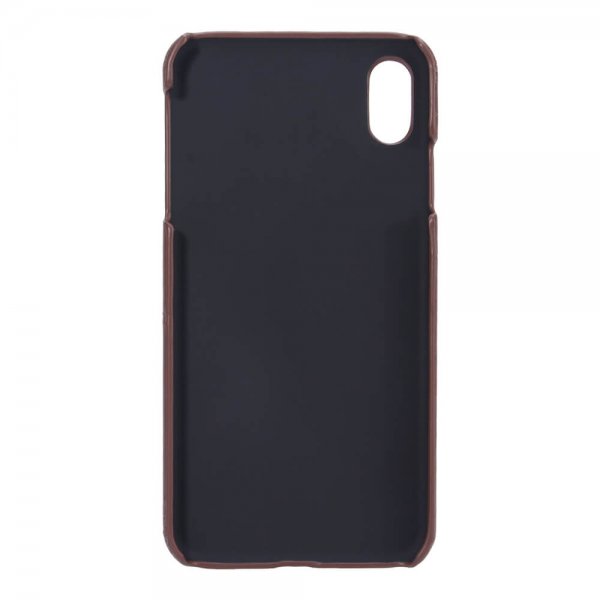 Onsala iPhone Xs Max Cover med en Kortlomme Brun