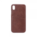 Onsala iPhone Xr Cover med kortlomme Brun