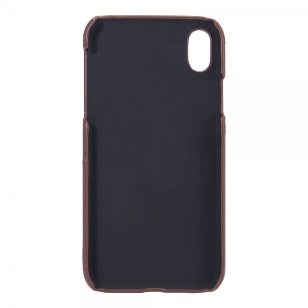 Onsala iPhone Xr Cover med kortlomme Brun