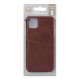 Onsala iPhone 11 Pro Max Cover med Kortlomme Brun