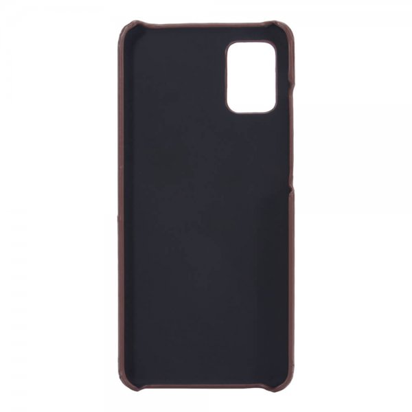 Onsala Samsung Galaxy A51 Cover med Kortlomme Brun
