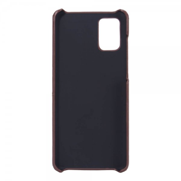 Onsala Samsung Galaxy A71 Cover med en Kortlomme Brun