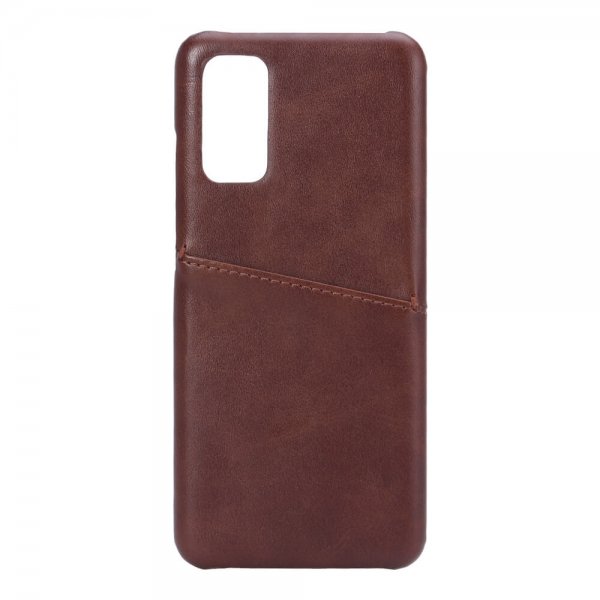 Onsala Samsung Galaxy S20 Cover med en Kortlomme Brun
