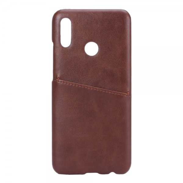 Onsala Huawei P Smart 2019 Cover med et Kortrum Brun