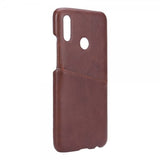 Onsala Huawei P Smart 2019 Cover med et Kortrum Brun