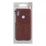 Onsala Huawei Y6 2019 Cover med kortplads Brun