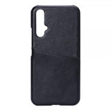 Onsala Huawei Nova 5T Cover med Kortlomme Sort