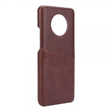 Onsala OnePlus 7T Cover med Kortlomme Brun