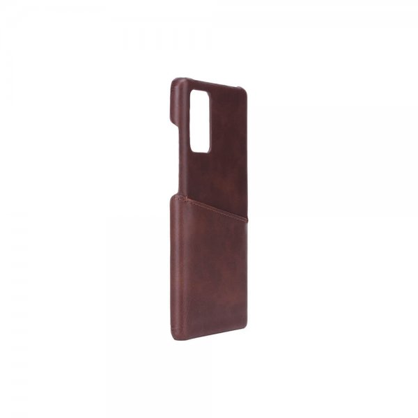 Onsala Samsung Galaxy Note 20 Etui med Kortlomme Brun
