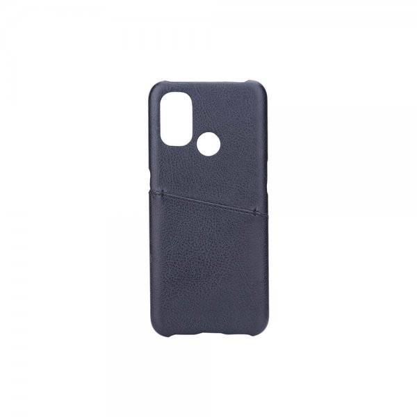 Onsala OnePlus Nord N100 Etui med kortholder Sort