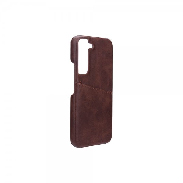 Onsala Samsung Galaxy S22 Cover med kortholder Brun
