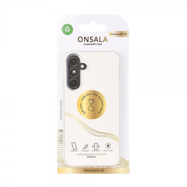 Onsala Samsung Galaxy A54 5G Cover Genanvendt TPU Transparent