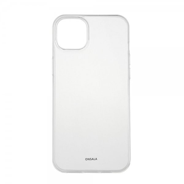 Onsala iPhone 15 Plus Cover Genanvendt TPU Gennemsigtig