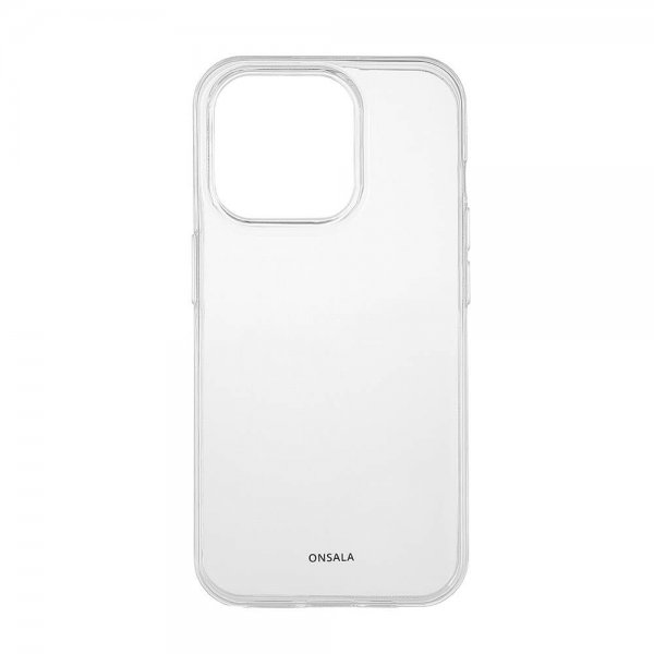 Onsala iPhone 15 Pro Cover Genanvendt TPU Transparent