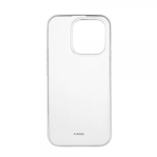 Onsala iPhone 15 Pro Cover Genanvendt TPU Transparent