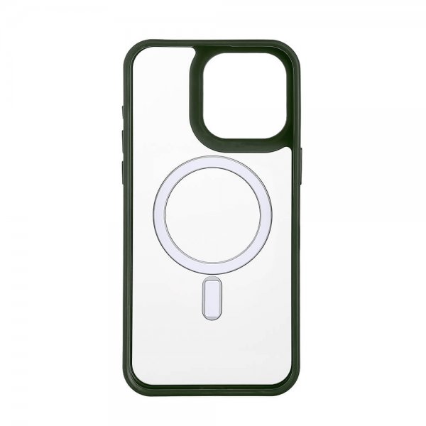 Onsala iPhone 15 Pro Max Cover Bumper MagSeries Grøn