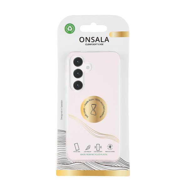 Onsala Samsung Galaxy S24 FE Etui Genanvendt TPU Transparent
