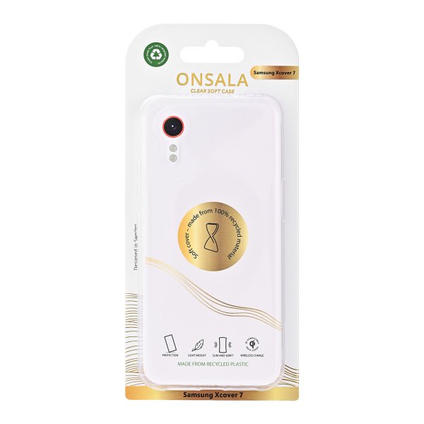 Onsala Samsung Galaxy XCover 7 Cover Genanvendt TPU Gennemsigtig