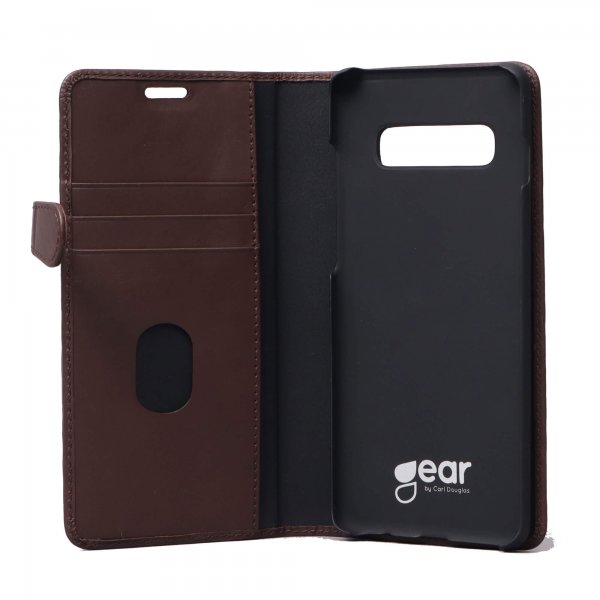 Buffalo Samsung Galaxy S10 Etui 2i1 Magnet Cover Brun