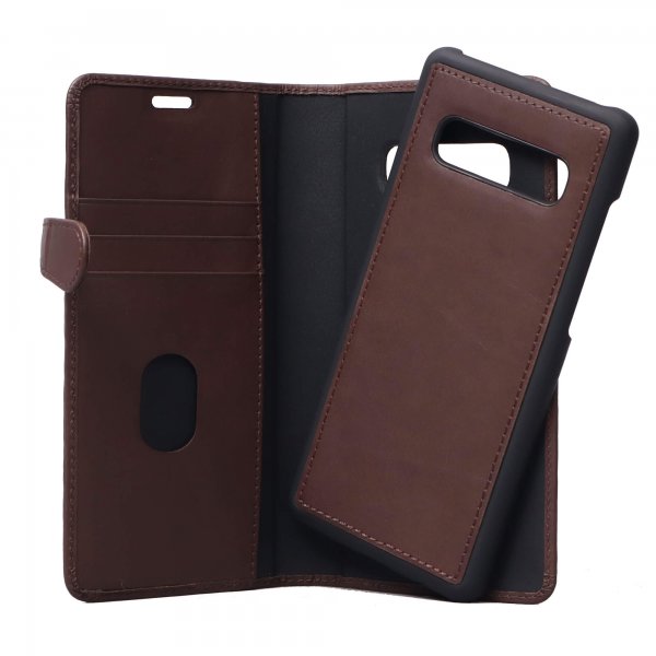Buffalo Samsung Galaxy S10 Plus Etui 2i1 Magnetisk Cover Brun