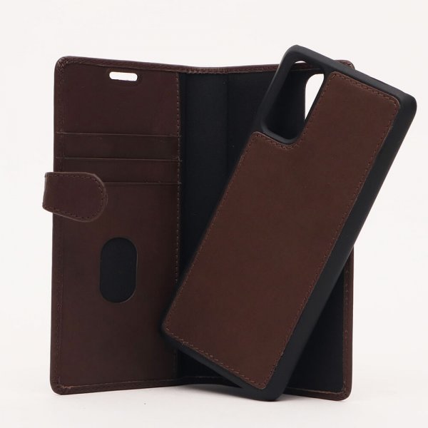 Buffalo Samsung Galaxy S20 Etui 2i1 Magnet Cover Brun