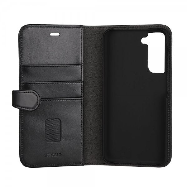Buffalo Samsung Galaxy S21 FE Etui 2-i-1 Aftagelig Pung Sort