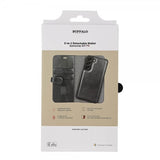 Buffalo Samsung Galaxy S21 FE Etui 2-i-1 Aftagelig Pung Sort