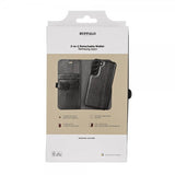 Buffalo Samsung Galaxy S22 Plus Cover 2-i-1 Aftagelig Pung Sort
