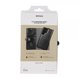 Buffalo Samsung Galaxy S22 Ultra Cover 2-i-1 Aftagelig Pung Sort
