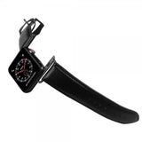Buffalo Apple Watch 44/45/46mm/Apple Watch Ultra Armbånd Ægte Læder Sort