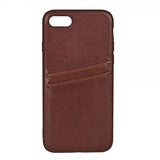 Buffalo iPhone 7/8/SE Cover Bagcover med kortlommer Brun