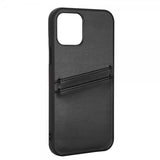 Buffalo iPhone 12/iPhone 12 Pro Cover Backcover med Kortpladser Sort